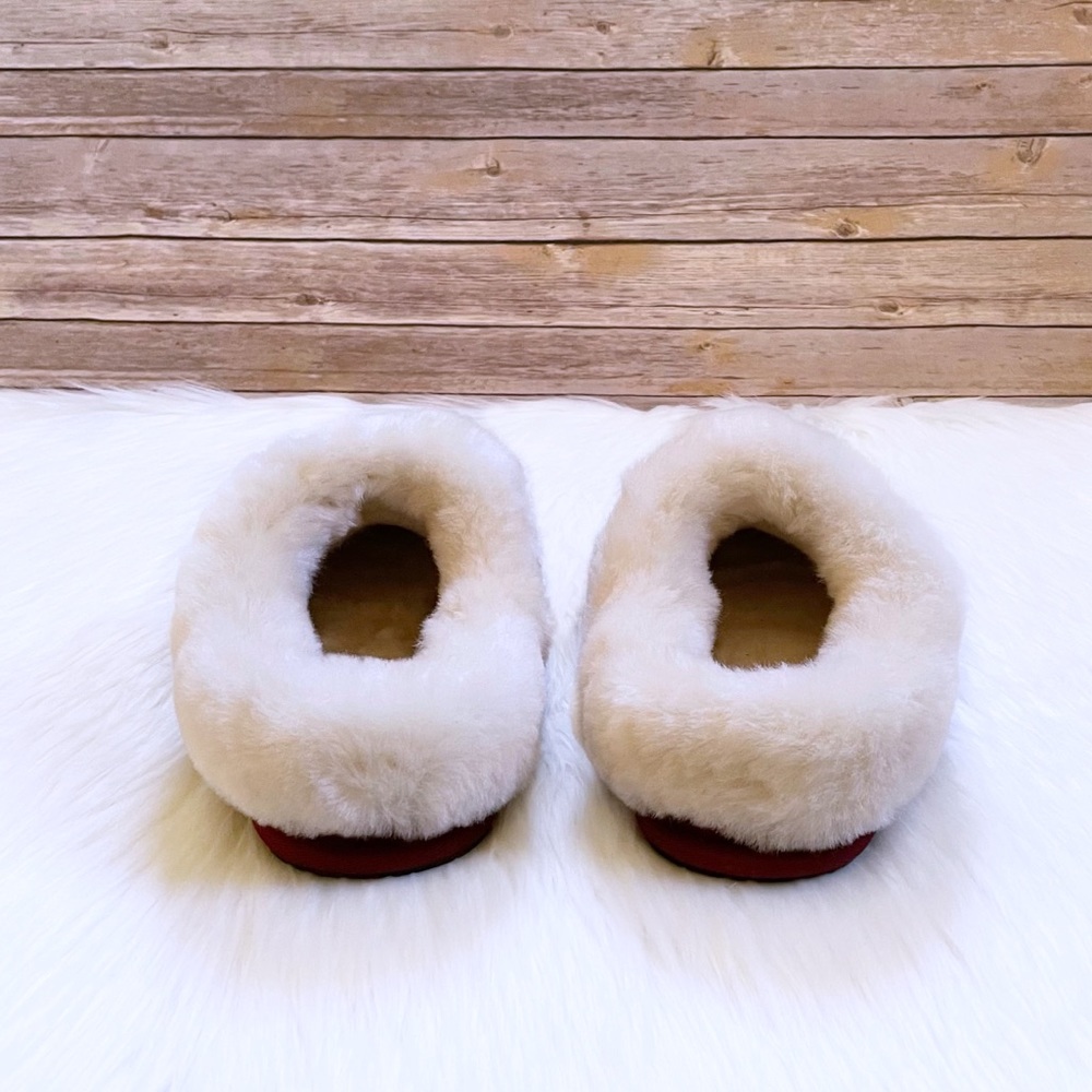 UGG Women’s Moraene Kiss Suede Slippers - Picture 6 of 8